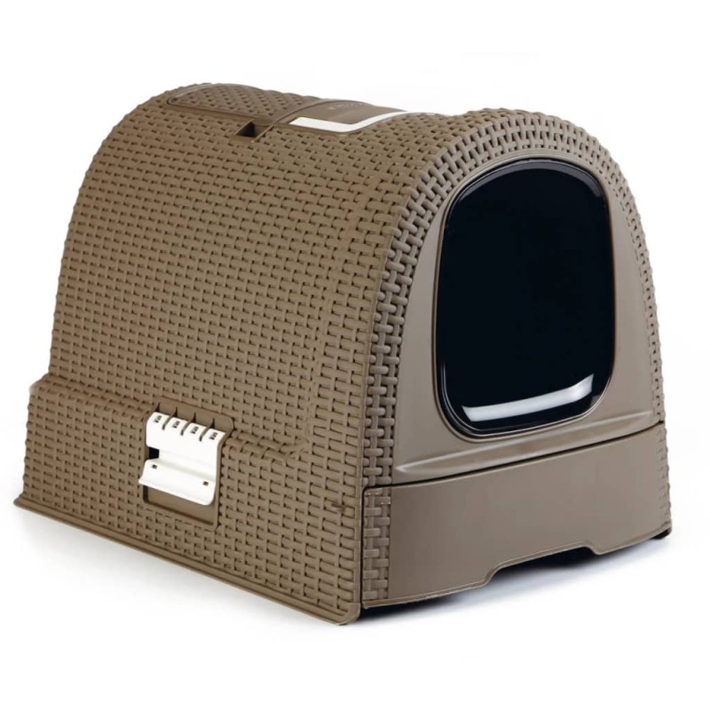 Curver Katzentoilette 51x38,5x39,5 cm Moccafarben 400461 Curver Katzentoilette 51x38,5x39,5 cm Moccafarben 400461