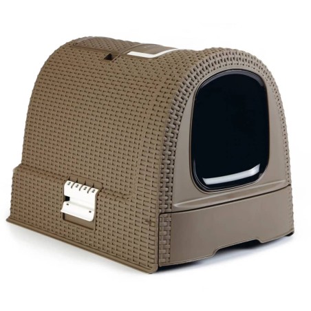 Curver Katzentoilette 51x38,5x39,5 cm Moccafarben 400461