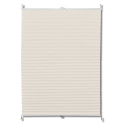 Plissee Faltrollo Rollo Plisseerollo 110x125cm Creme