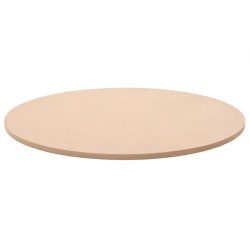 vidaXL Tischplatte Rund MDF 800x18 mm