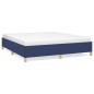vidaXL Bettgestell Blau 160x200 cm Stoff vidaXL Bettgestell Blau 160x200 cm Stoff