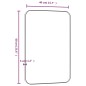 vidaXL Wandspiegel Golden 40x60 cm Rechteckig vidaXL Wandspiegel Golden 40x60 cm Rechteckig