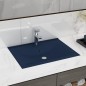 vidaXL Luxus-Waschbecken mit Hahnloch Matt-Dunkelblau 60x46 cm Keramik vidaXL Luxus-Waschbecken mit Hahnloch Matt-Dunkelblau 60x46 cm Keramik