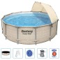 Bestway Power Steel Swimmingpool Set mit Dach 396x107 cm Bestway Power Steel Swimmingpool Set mit Dach 396x107 cm