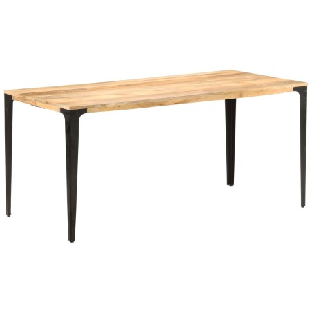 vidaXL Esstisch 160 x 80 x 76 cm Massivholz Mango
