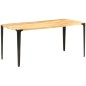 vidaXL Esstisch 160 x 80 x 76 cm Massivholz Mango vidaXL Esstisch 160 x 80 x 76 cm Massivholz Mango