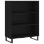 vidaXL Highboard Schwarz 69,5x32,5x180 cm Holzwerkstoff vidaXL Highboard Schwarz 69,5x32,5x180 cm Holzwerkstoff