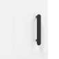 vidaXL Highboard Hochglanz-Weiß 69,5x34x180 cm Holzwerkstoff vidaXL Highboard Hochglanz-Weiß 69,5x34x180 cm Holzwerkstoff