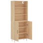 vidaXL Highboard Sonoma-Eiche 69,5x34x180 cm Holzwerkstoff vidaXL Highboard Sonoma-Eiche 69,5x34x180 cm Holzwerkstoff