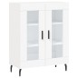 vidaXL Highboard Weiß 69,5x34x180 cm Holzwerkstoff vidaXL Highboard Weiß 69,5x34x180 cm Holzwerkstoff