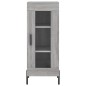 vidaXL Highboard Grau Sonoma 34,5x34x180 cm Holzwerkstoff vidaXL Highboard Grau Sonoma 34,5x34x180 cm Holzwerkstoff