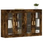 vidaXL Wandschränke 2 Stk. Räuchereiche Holzwerkstoff vidaXL Wandschränke 2 Stk. Räuchereiche Holzwerkstoff