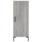 vidaXL Highboard Grau Sonoma 34,5x34x180 cm Holzwerkstoff vidaXL Highboard Grau Sonoma 34,5x34x180 cm Holzwerkstoff