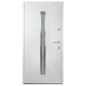 vidaXL Haustür Weiß 90x200 cm Aluminium vidaXL Haustür Weiß 90x200 cm Aluminium