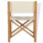 vidaXL Regiestühle 2 Stk. Klappbar Massivholz Teak vidaXL Regiestühle 2 Stk. Klappbar Massivholz Teak