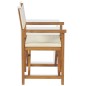 vidaXL Regiestühle 2 Stk. Klappbar Massivholz Teak vidaXL Regiestühle 2 Stk. Klappbar Massivholz Teak