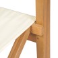 vidaXL Regiestühle 2 Stk. Klappbar Massivholz Teak vidaXL Regiestühle 2 Stk. Klappbar Massivholz Teak