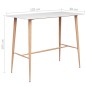 vidaXL 5-tlg. Bar-Set Weiß vidaXL 5-tlg. Bar-Set Weiß