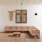 vidaXL 9-tlg. Garten-Lounge-Set Honigbraun Massivholz Kiefer vidaXL 9-tlg. Garten-Lounge-Set Honigbraun Massivholz Kiefer