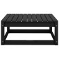 vidaXL 13-tlg. Garten-Lounge-Set Schwarz Massivholz Kiefer vidaXL 13-tlg. Garten-Lounge-Set Schwarz Massivholz Kiefer