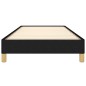 vidaXL Bettgestell Schwarz 90x190 cm Stoff vidaXL Bettgestell Schwarz 90x190 cm Stoff