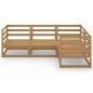 vidaXL 4-tlg. Garten-Lounge-Set Honigbraun Massivholz Kiefer vidaXL 4-tlg. Garten-Lounge-Set Honigbraun Massivholz Kiefer