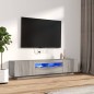 vidaXL 2-tlg. TV-Schrank-Set LED-Leuchten Grau Sonoma Holzwerkstoff vidaXL 2-tlg. TV-Schrank-Set LED-Leuchten Grau Sonoma Holzwerkstoff