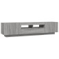 vidaXL 2-tlg. TV-Schrank-Set LED-Leuchten Grau Sonoma Holzwerkstoff vidaXL 2-tlg. TV-Schrank-Set LED-Leuchten Grau Sonoma Holzwerkstoff
