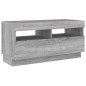 vidaXL 2-tlg. TV-Schrank-Set LED-Leuchten Grau Sonoma Holzwerkstoff vidaXL 2-tlg. TV-Schrank-Set LED-Leuchten Grau Sonoma Holzwerkstoff