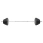 vidaXL Langhantel und Kurzhantel mit Gewichten 120 kg vidaXL Langhantel und Kurzhantel mit Gewichten 120 kg