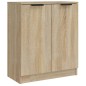 vidaXL 3-tlg. Sideboard Sonoma Eiche-Optik Holzwerkstoff vidaXL 3-tlg. Sideboard Sonoma Eiche-Optik Holzwerkstoff