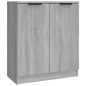 vidaXL Sideboards 3 Stk. Grau Sonoma Holzwerkstoff vidaXL Sideboards 3 Stk. Grau Sonoma Holzwerkstoff