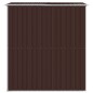 vidaXL Geräteschuppen Dunkelbraun 192x191x223 cm Verzinkter Stahl vidaXL Geräteschuppen Dunkelbraun 192x191x223 cm Verzinkter Stahl