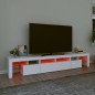 vidaXL TV-Schrank mit LED-Leuchten Weiß 230x36,5x40 cm vidaXL TV-Schrank mit LED-Leuchten Weiß 230x36,5x40 cm