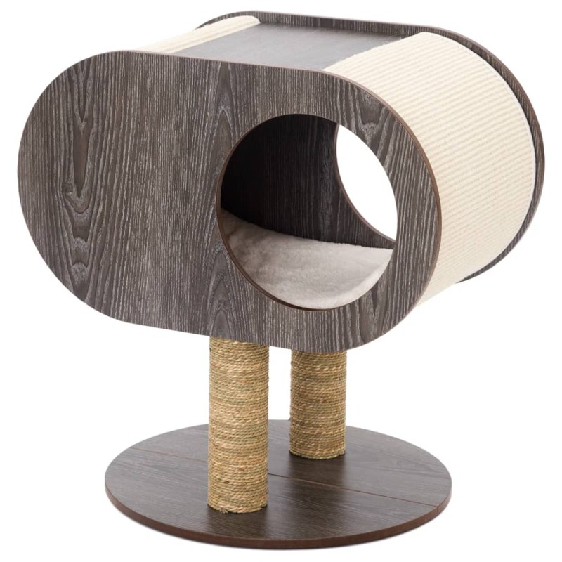 Jack and Vanilla Kratzbaum in Kokon-Design Molly 48x48x62 cm Grau Jack and Vanilla Kratzbaum in Kokon-Design Molly 48x48x62 cm Grau