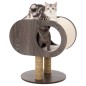 Jack and Vanilla Kratzbaum in Kokon-Design Molly 48x48x62 cm Grau Jack and Vanilla Kratzbaum in Kokon-Design Molly 48x48x62 cm Grau