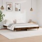 vidaXL Bettgestell Räuchereiche 150x200 cm Holzwerkstoff vidaXL Bettgestell Räuchereiche 150x200 cm Holzwerkstoff