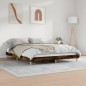 vidaXL Bettgestell Räuchereiche 150x200 cm Holzwerkstoff vidaXL Bettgestell Räuchereiche 150x200 cm Holzwerkstoff