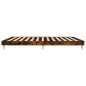 vidaXL Bettgestell Räuchereiche 150x200 cm Holzwerkstoff vidaXL Bettgestell Räuchereiche 150x200 cm Holzwerkstoff