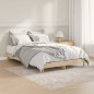 vidaXL Bettgestell Sonoma-Eiche 120x190 cm Holzwerkstoff vidaXL Bettgestell Sonoma-Eiche 120x190 cm Holzwerkstoff