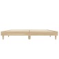 vidaXL Bettgestell Sonoma-Eiche 120x190 cm Holzwerkstoff vidaXL Bettgestell Sonoma-Eiche 120x190 cm Holzwerkstoff