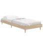 vidaXL Bettgestell Sonoma-Eiche 75x190 cm Holzwerkstoff vidaXL Bettgestell Sonoma-Eiche 75x190 cm Holzwerkstoff