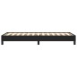 vidaXL Bettgestell Schwarz 100x200 cm Kunstleder vidaXL Bettgestell Schwarz 100x200 cm Kunstleder