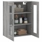 vidaXL Wandschrank Grau Sonoma 69,5x34x90 cm Holzwerkstoff vidaXL Wandschrank Grau Sonoma 69,5x34x90 cm Holzwerkstoff