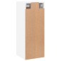 vidaXL Wandschrank Weiß 34,5x34x90 cm Holzwerkstoff vidaXL Wandschrank Weiß 34,5x34x90 cm Holzwerkstoff