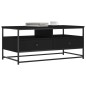 vidaXL Couchtisch Schwarz 100x51x45 cm Holzwerkstoff vidaXL Couchtisch Schwarz 100x51x45 cm Holzwerkstoff