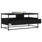 vidaXL Couchtisch Schwarz 100x51x45 cm Holzwerkstoff vidaXL Couchtisch Schwarz 100x51x45 cm Holzwerkstoff