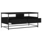 vidaXL Couchtisch Schwarz 100x51x45 cm Holzwerkstoff vidaXL Couchtisch Schwarz 100x51x45 cm Holzwerkstoff