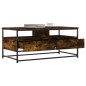 vidaXL Couchtisch Räuchereiche 100x51x45 cm Holzwerkstoff vidaXL Couchtisch Räuchereiche 100x51x45 cm Holzwerkstoff