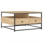 vidaXL Couchtisch Sonoma-Eiche 80x80x45 cm Holzwerkstoff vidaXL Couchtisch Sonoma-Eiche 80x80x45 cm Holzwerkstoff